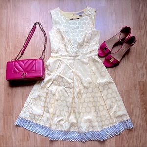 Refurbished Forever 21 A-line dress with lace hem